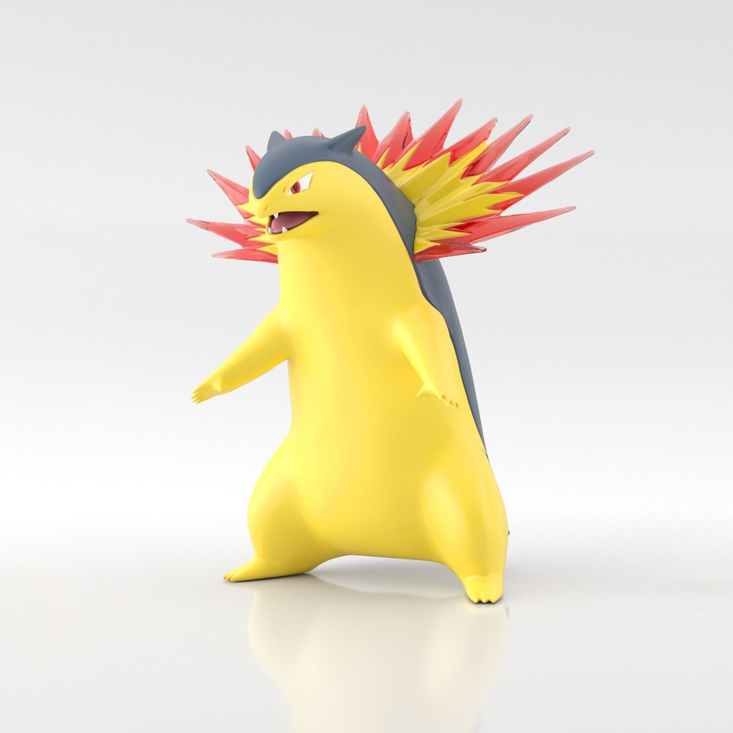 Scale World Johto Region 15 Typhlosion Scale World Johto Region 15 Typhlosion