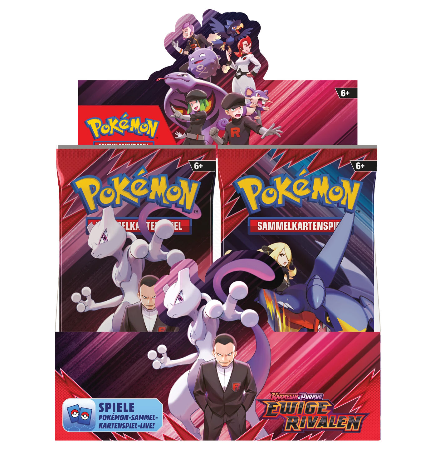 Pokémon TCG: Karmesin & Purpur KP10 - Ewige Rivalen Booster Display Box (36) - DE