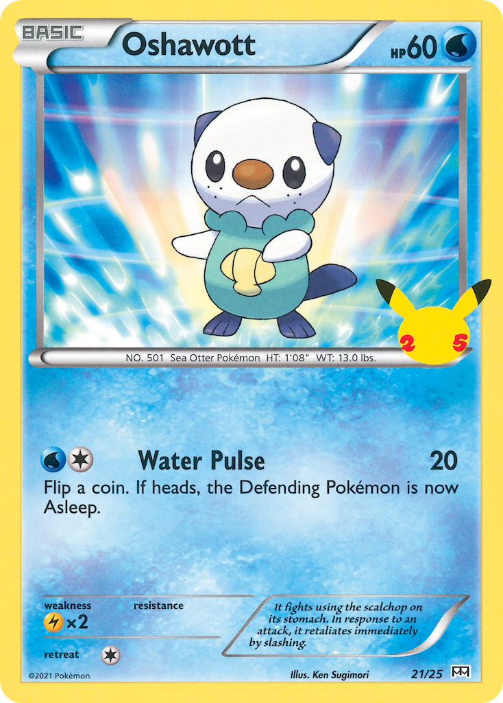 Oshawott - 21/25 - EN