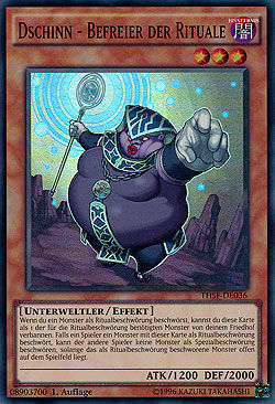 Dschinn - Befreier der Rituale - Yu-Gi-Oh!