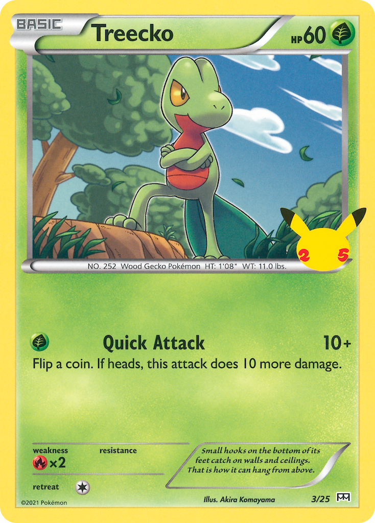 Treecko - 3/25 - EN Treecko - 3/25 - EN