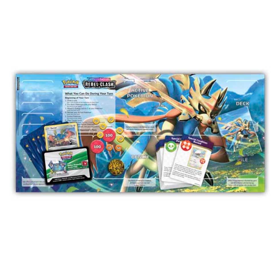 Pokémon Sword & Shield Rebel Clash Zacian Theme Deck - EN