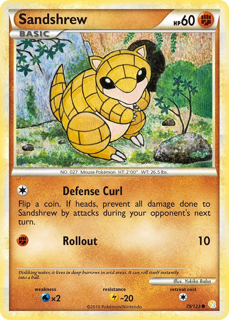 Sandshrew - 79/123 - EN Sandshrew - 79/123 - EN
