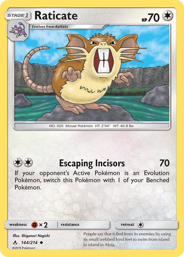 Raticate - 144/214 - EN
