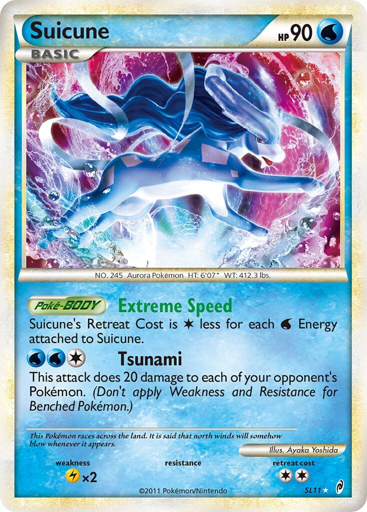 Suicune - SL11/95 - EN Suicune - SL11/95 - EN