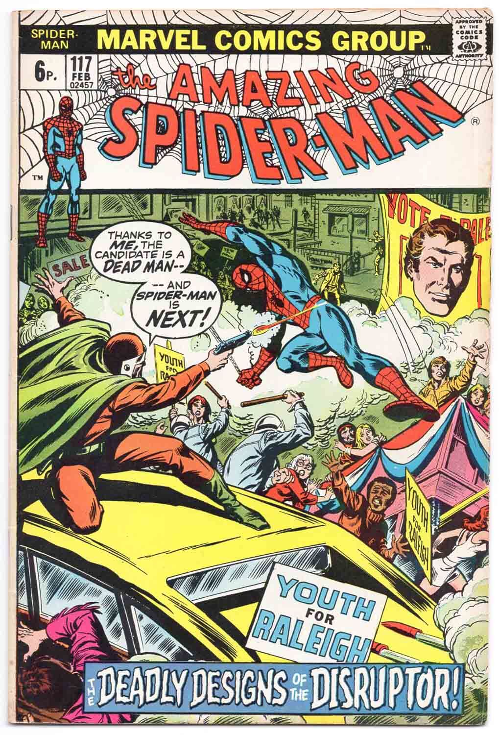 amazing_spider-man_117 Amazing Spider-Man #117