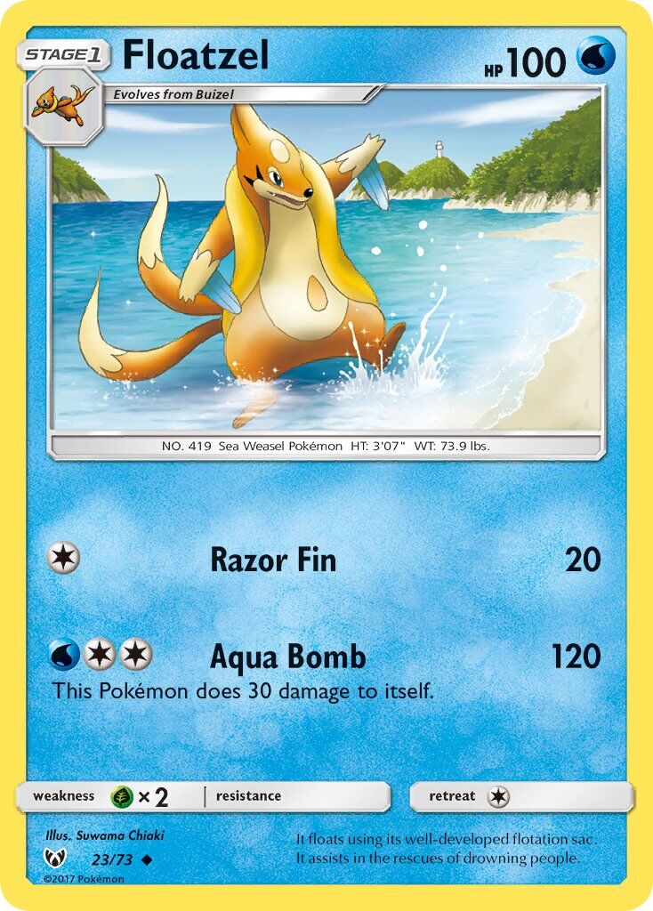Floatzel - 23/73 - EN Floatzel - 23/73 - EN