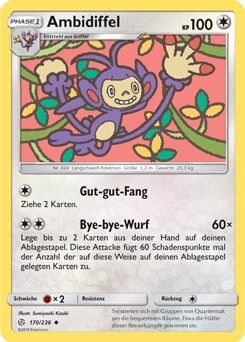 Ambidiffel 170/236 - Pokémon TCG