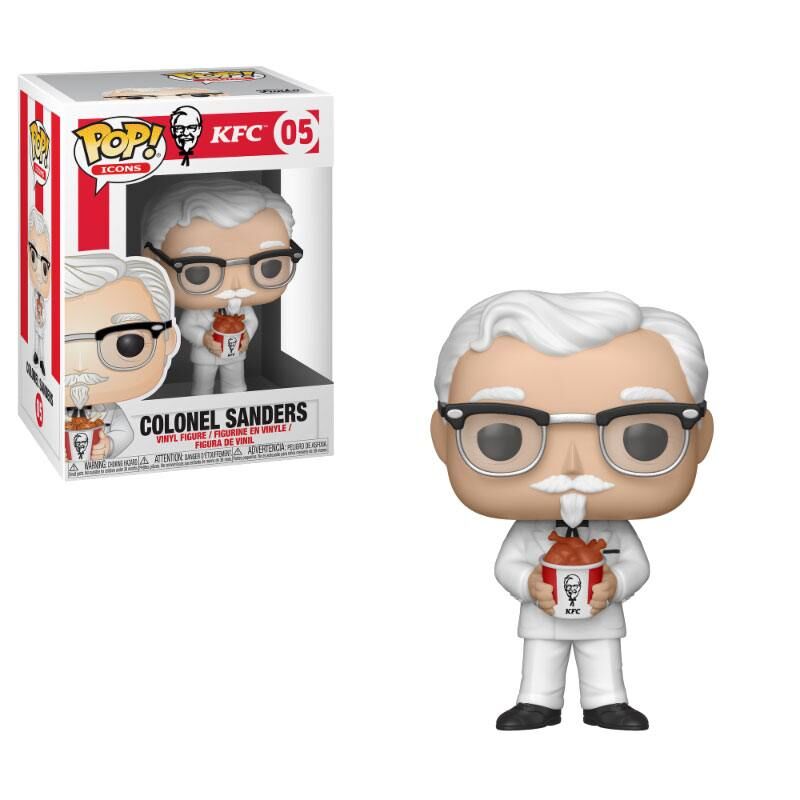 KFC POP! Ad Icons Vinyl Figur Colonel Sanders 9 cm