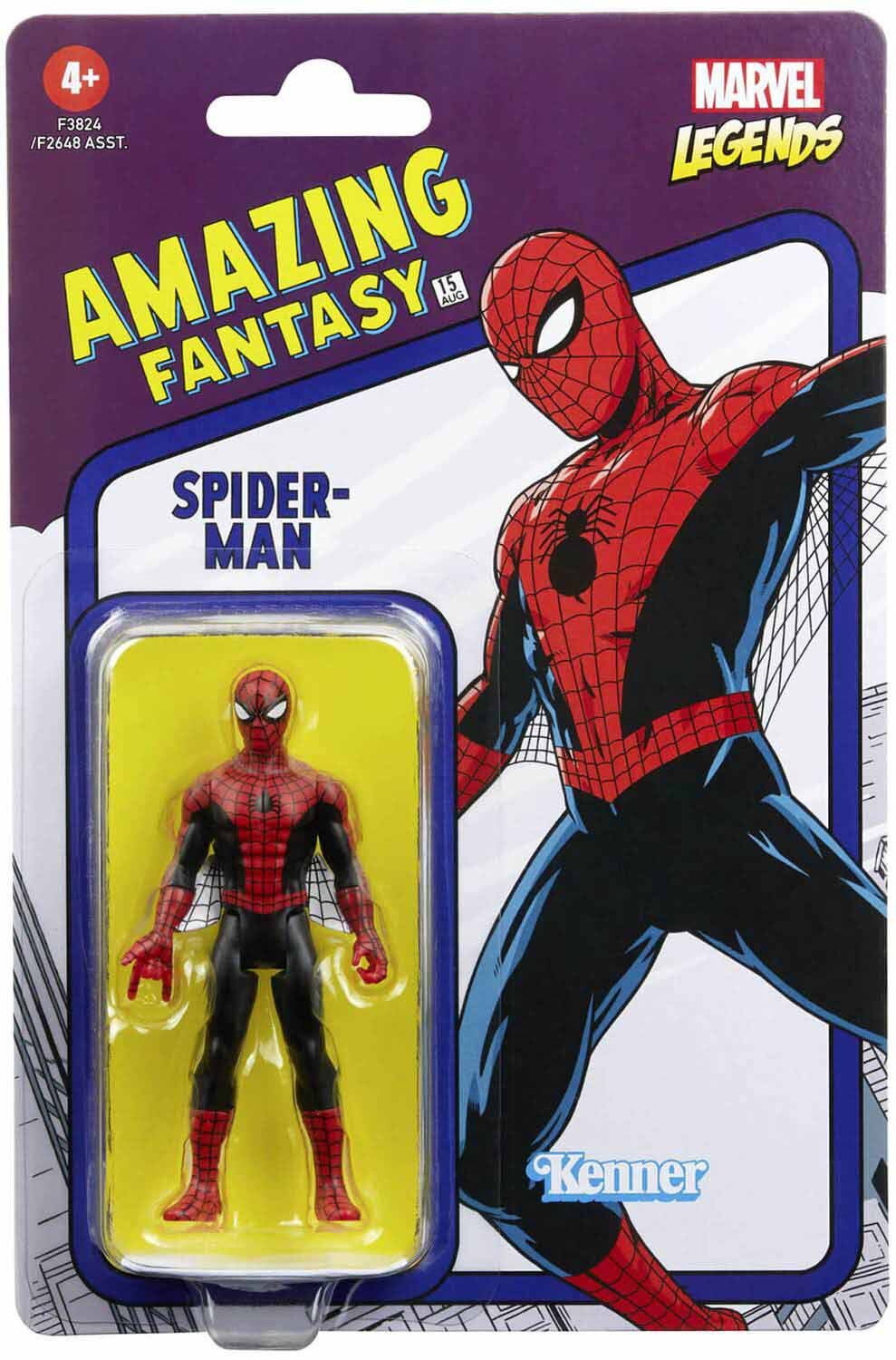 Marvel Legends Retro 375 Collection Spider-Man Actionfigur - 9.5 cm Marvel Legends Retro 375 Collection Spider-Man Actionfigur - 9.5 cm