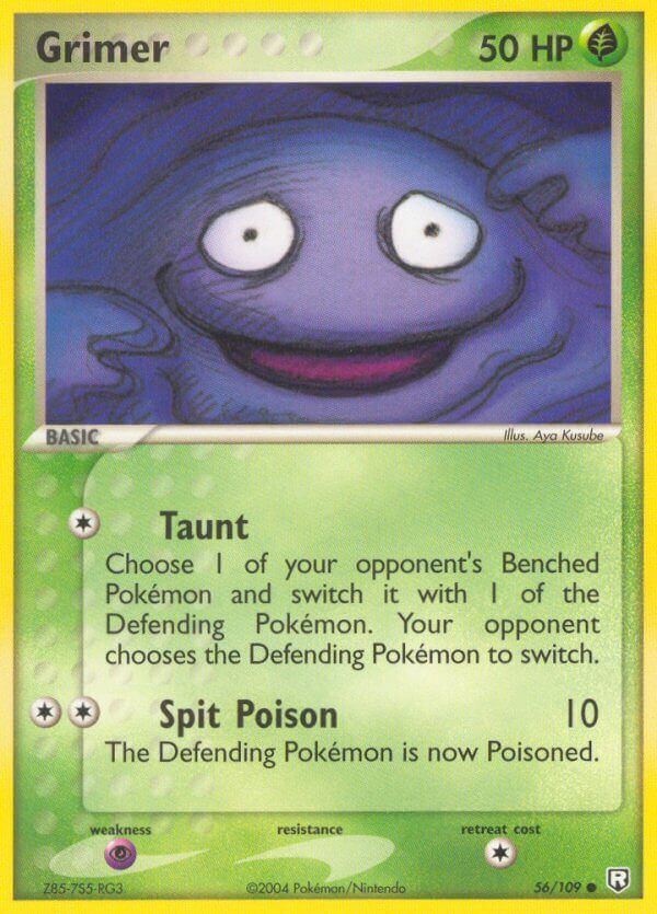 Grimer - 56/109 - Reverse Holo - EN