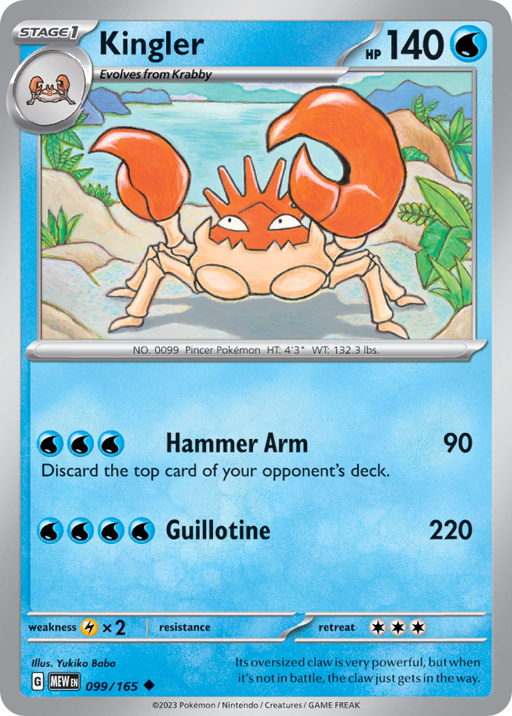 Kingler - 099/207 - EN