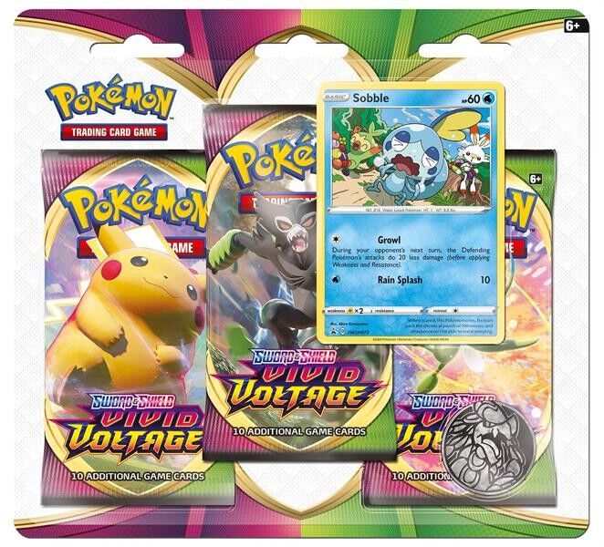 Pokémon Sword & Shield Vivid Voltage Memmeon Collection Blister