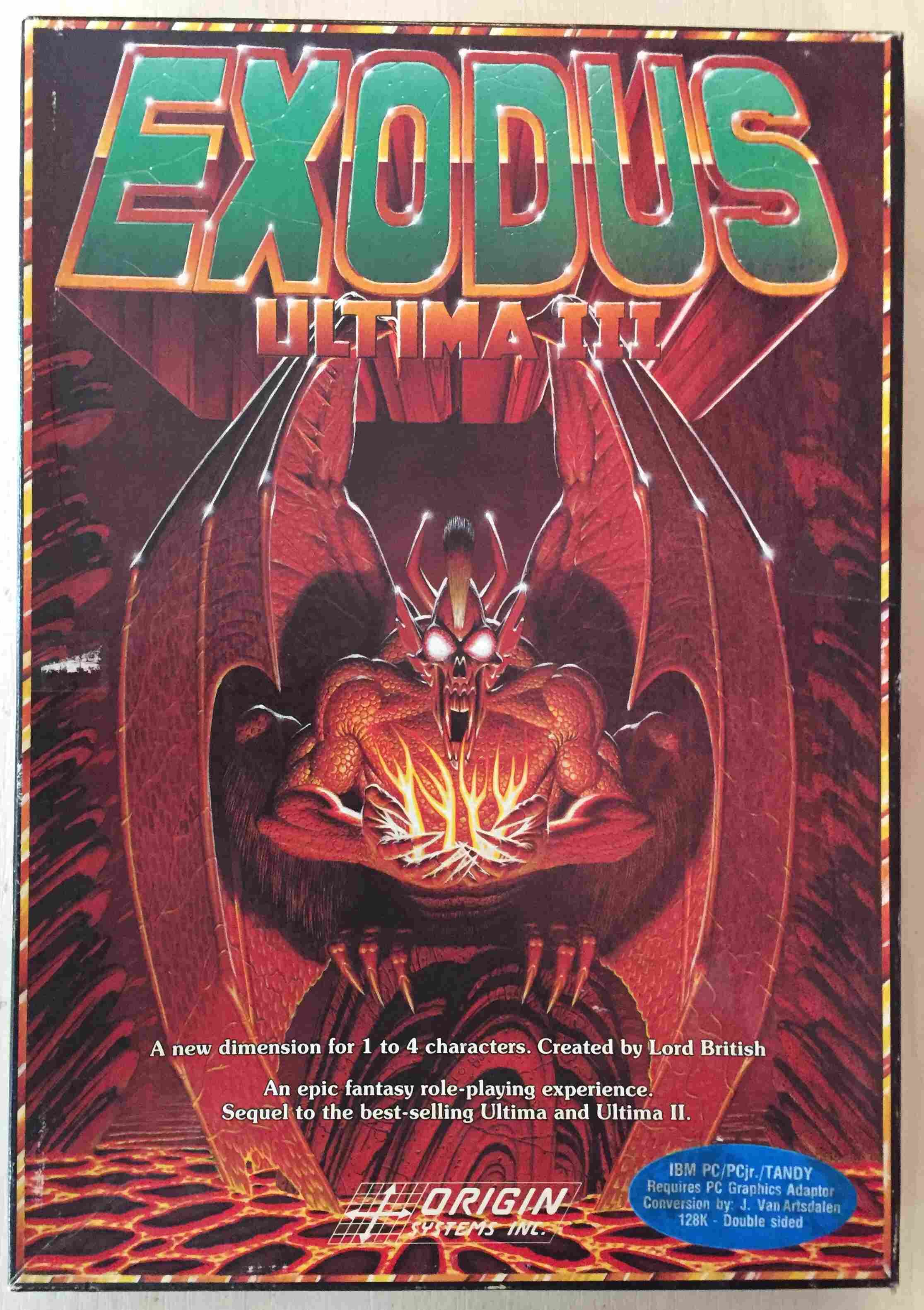 exodus_ultima_iii_1 Ultima III Exodus Original PC Game 1987