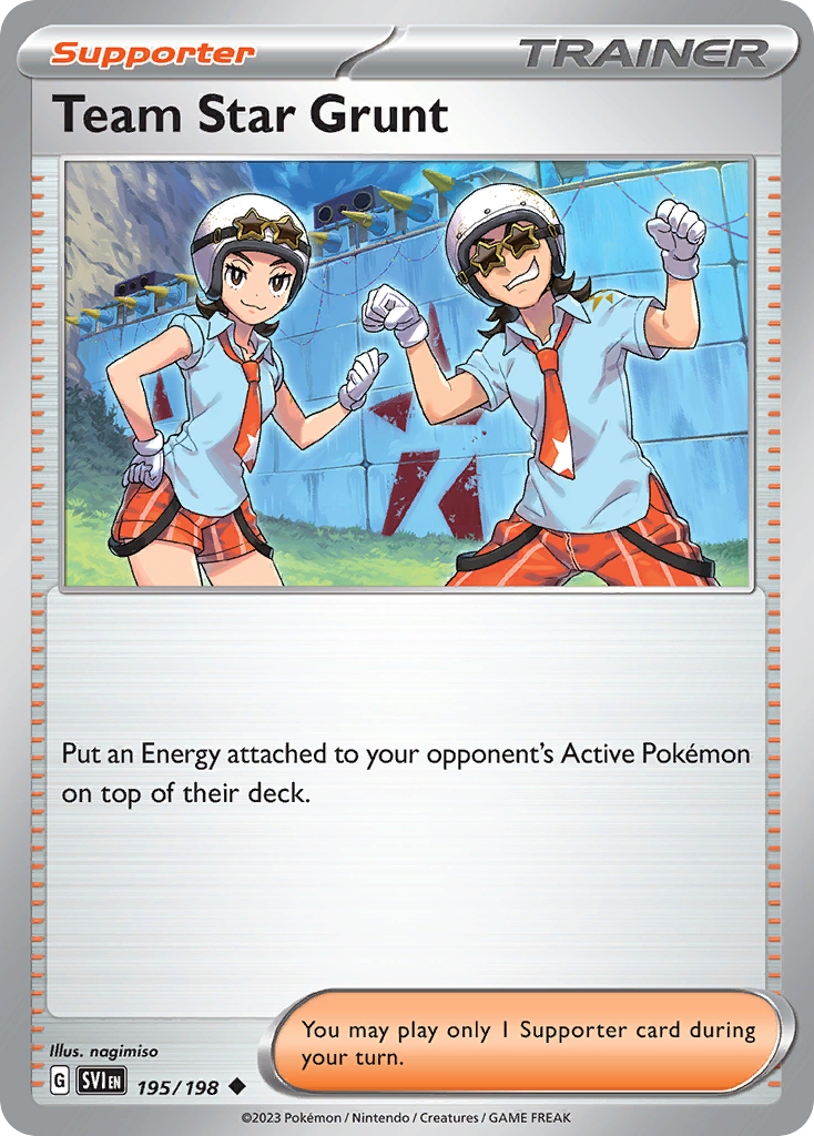 Team Star Grunt - 195/198 - EN Team Star Grunt - 195/198 - EN