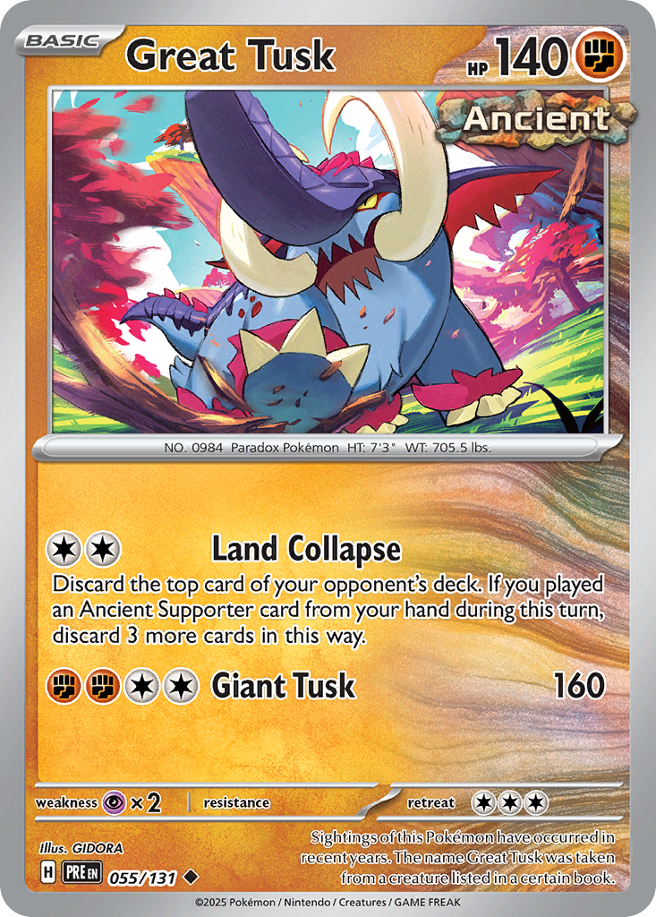 Great Tusk - 055/131 - EN Great Tusk - 055/131 - EN