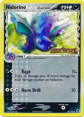 Nidorino - 35/101 - Reverse Holo - EN