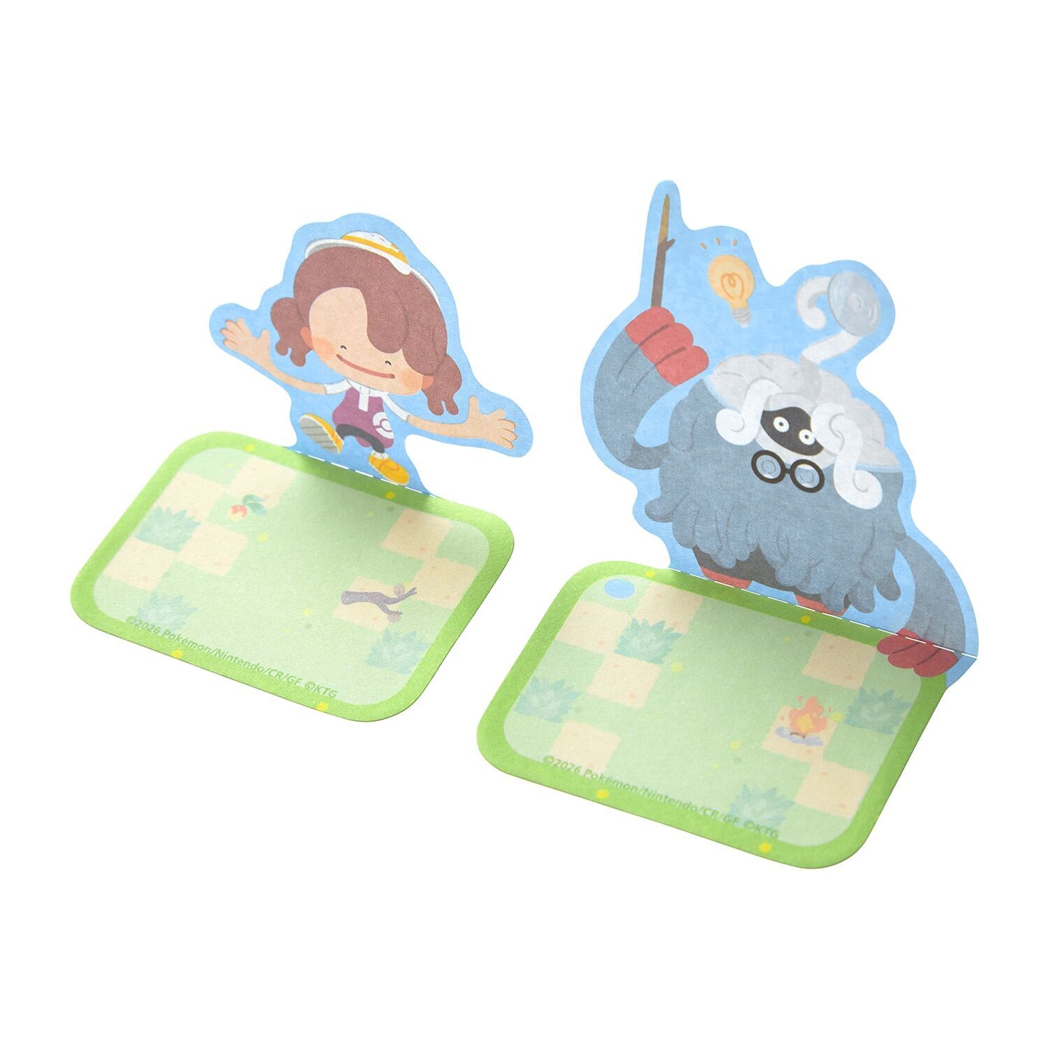 Ditto & Tangrowth Stand Sticky Note
