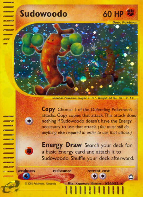 Sudowoodo - H24/H32 - Holo Rare - EN Sudowoodo - H24/H32 - Holo Rare - EN