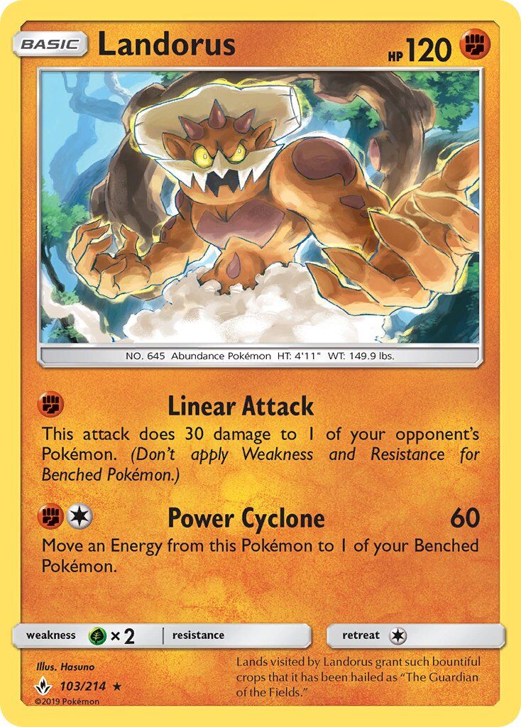 Landorus - 103/214 - EN Landorus - 103/214 - EN