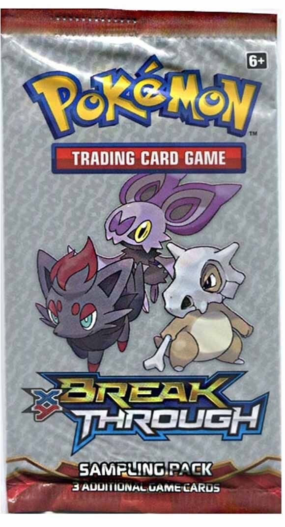 Pokémon XY Breakthrough Sampling Pack Booster - EN Pokémon XY Breakthrough Sampling Pack Booster - EN