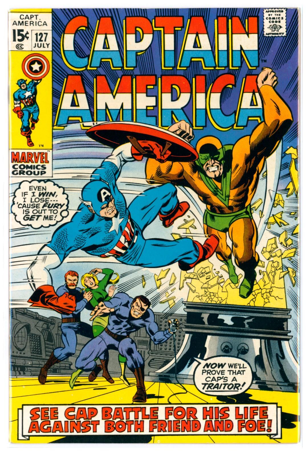 Captain America #127 Captain America #127