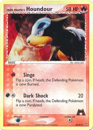 Team Magma’s Houndour - 35/97 - Reverse Holo - EN