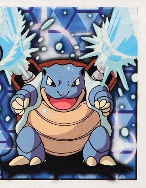 Blastoise - 231 - Merlin Sticker Series 1