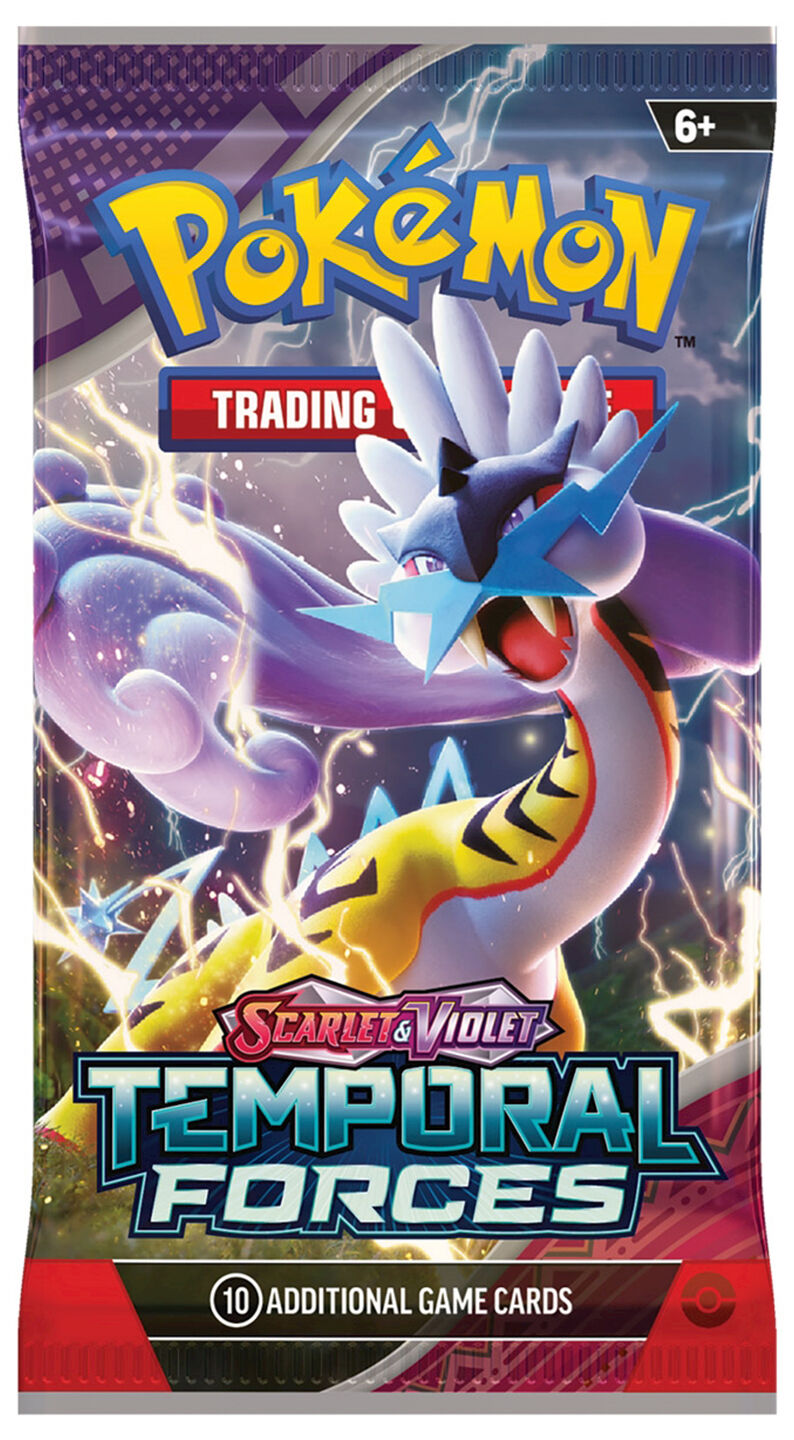 Pokémon TCG: Scarlet & Violet - Temporal Forces Booster Pack (10 Cards) - EN