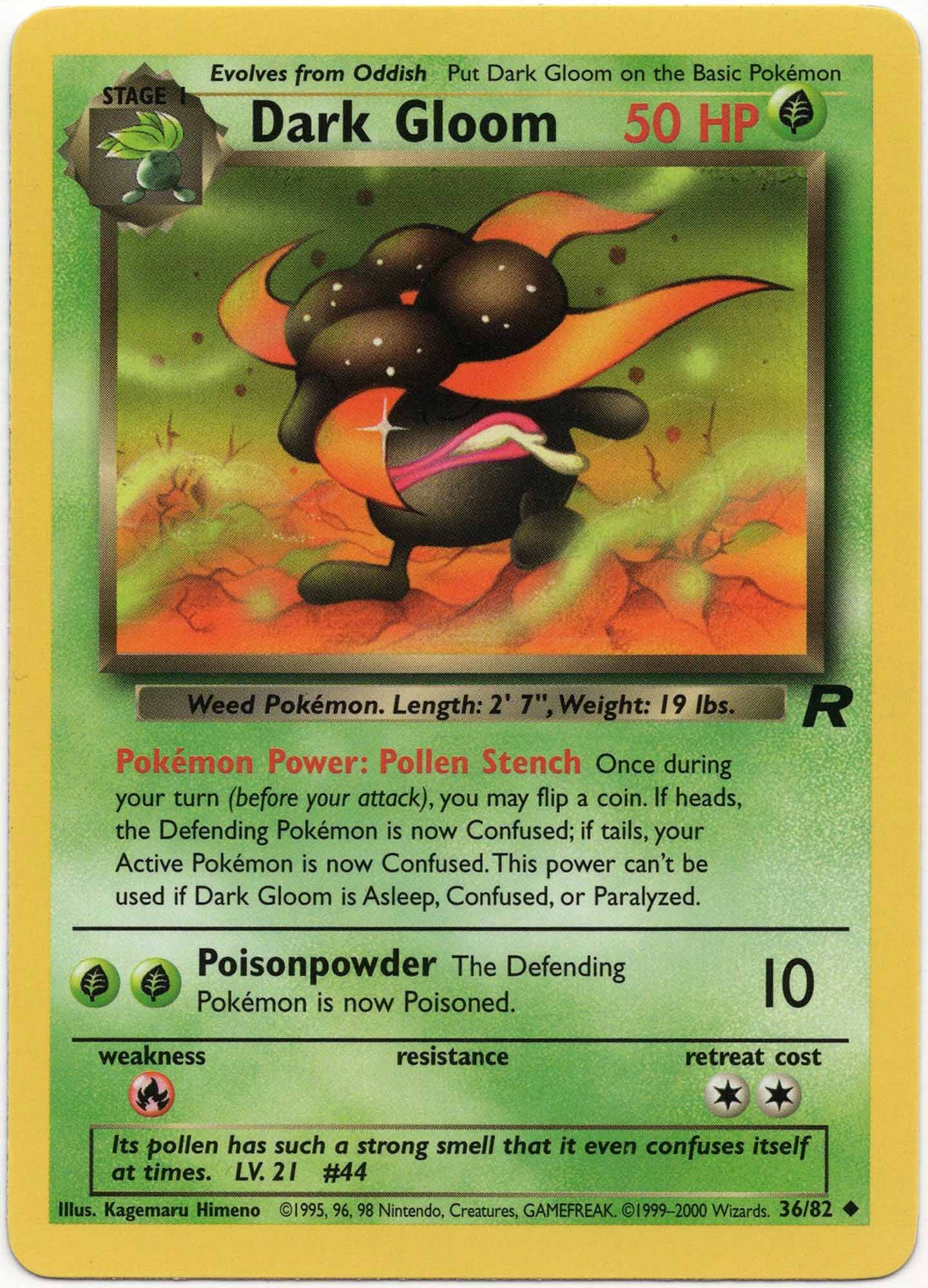 Dark Gloom - 36/82 - Pokémon TCG