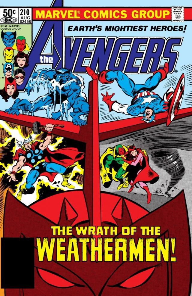 Avengers #210