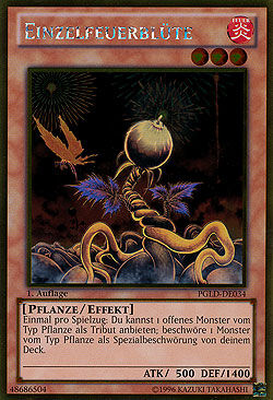 Einzelfeuerblüte - Yu-Gi-Oh!