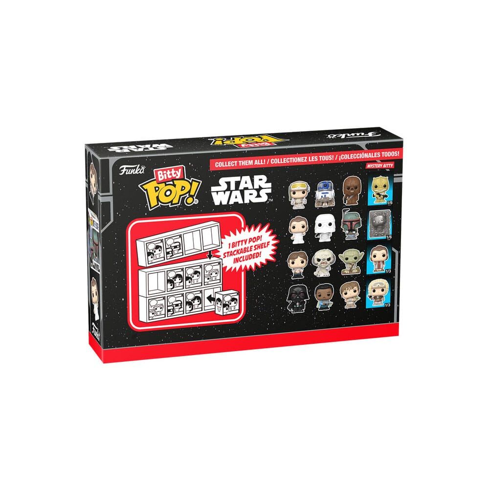 Star Wars Bitty POP! Vinyl Figur 4er-Pack Luke - 2,5 cm 