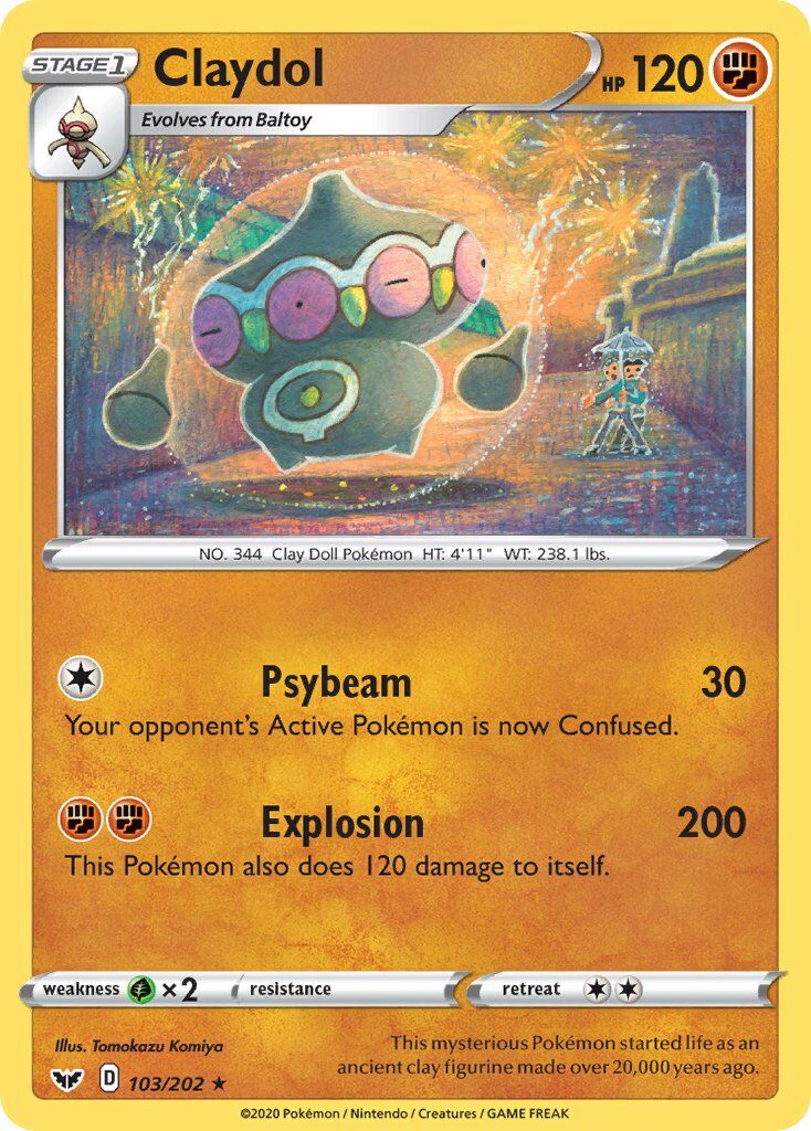 Claydol - 103/202 - EN