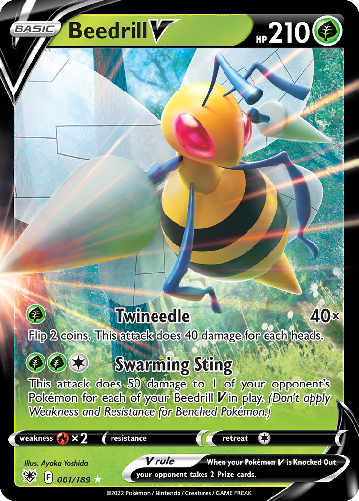 Beedrill V - 001/189 - EN Beedrill V - 001/189 - EN
