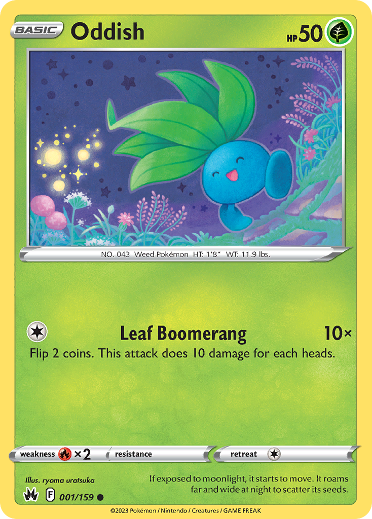 Oddish - 001/159 - EN Oddish - 001/159 - EN