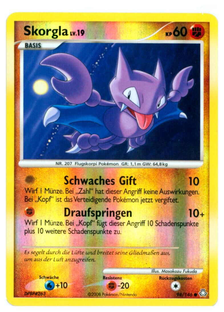 Skorgla - 94/146 - Pokémon TCG - Near Mint - DE