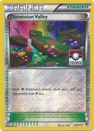 Dimension Valley - 93/119 - Pokémon TCG - League Promo - Near Mint