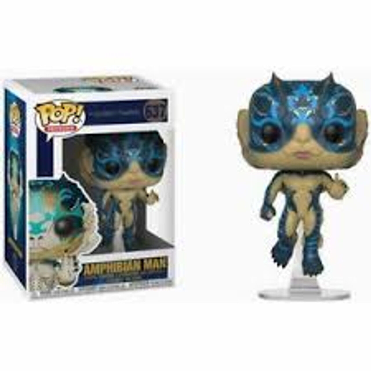 Funko The Shape Of Water POP! Movies Amphibian Man Vinyl Figure #637 [No Glow, Regular Version]