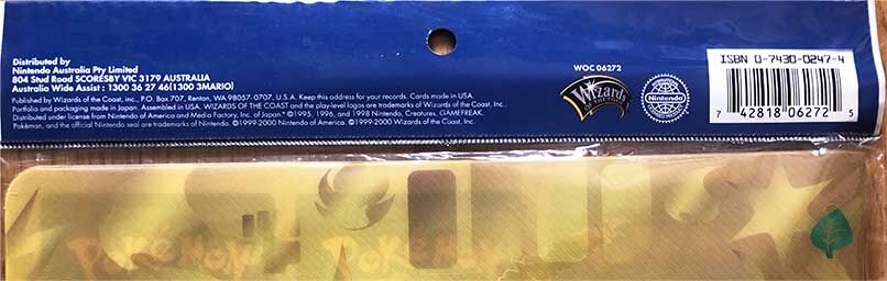 2000 Pikachu World Collection Sealed Pokémon