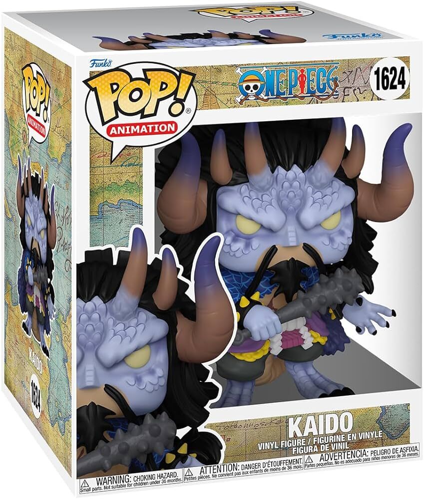 One Piece Oversized POP! Vinyl Figur Kaido Man Beast Form 15 cm
