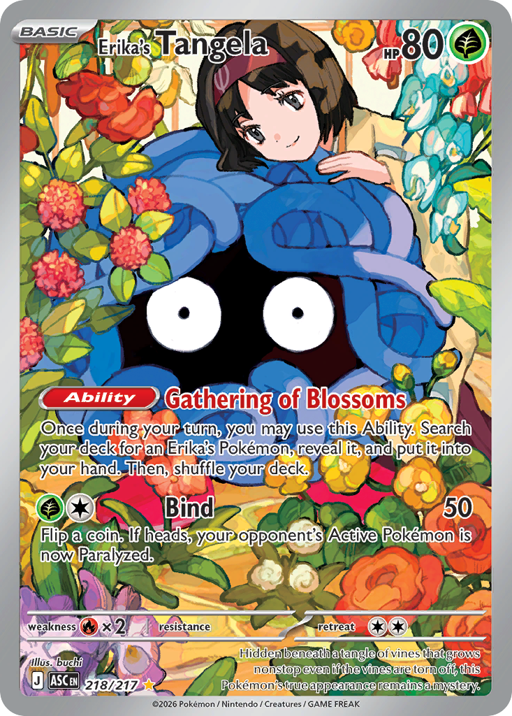 Erika’s Tangela - 218/217 - EN Erika’s Tangela - 218/217 - EN