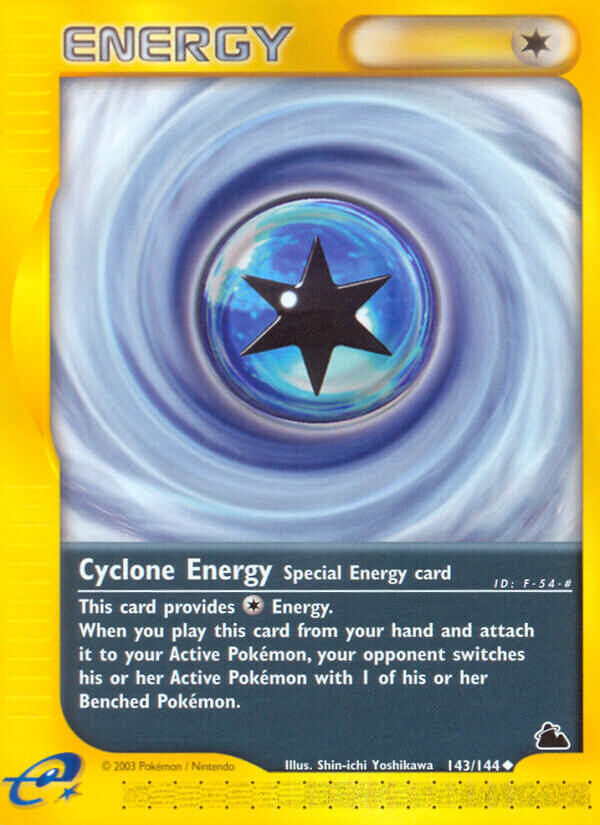 Cyclone Energy - 143/144 - EN Cyclone Energy - 143/144 - EN