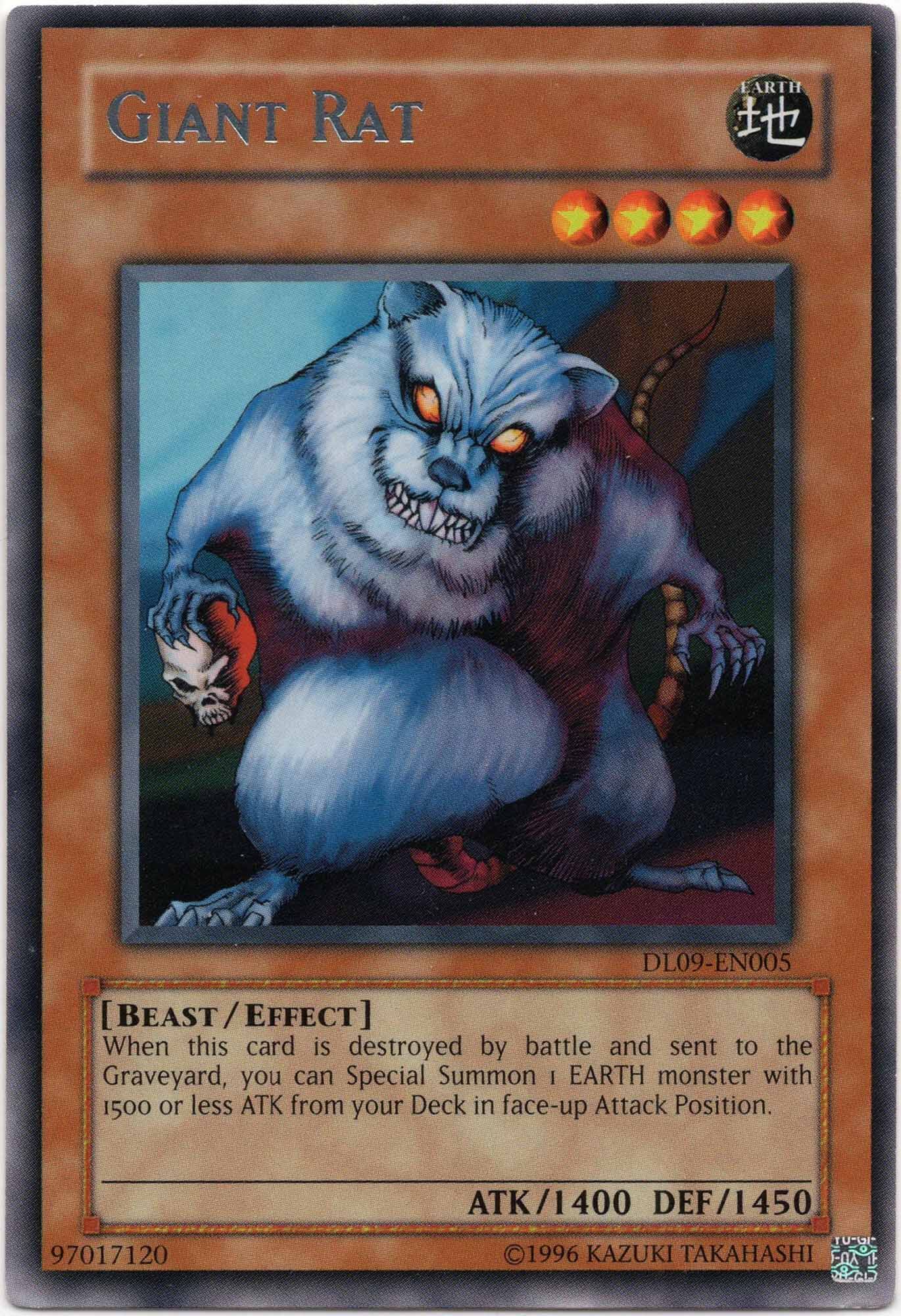 Giant Rat - DL09-EN005 - Rare (Near Mint)