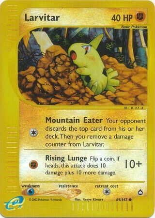 Larvitar - 89/147 - Reverse Holo - EN Larvitar - 89/147 - Reverse Holo - EN
