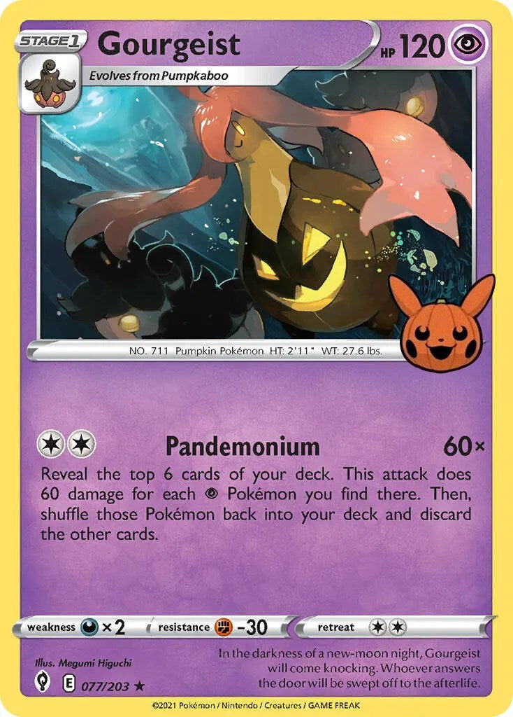 gourgeist-077-172-holo-rare-pokemon-tcg-near-mint-en Gourgeist - 077/203 - Holo Rare - Pokémon TCG - Near Mint - EN