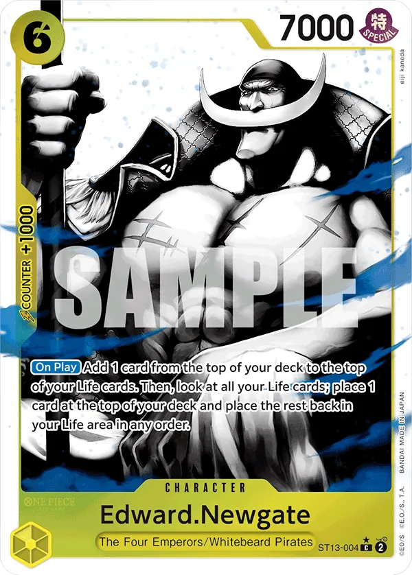 Edward.Newgate - ST13-004 - Alternate Art Edward.Newgate - ST13-004 - Alternate Art