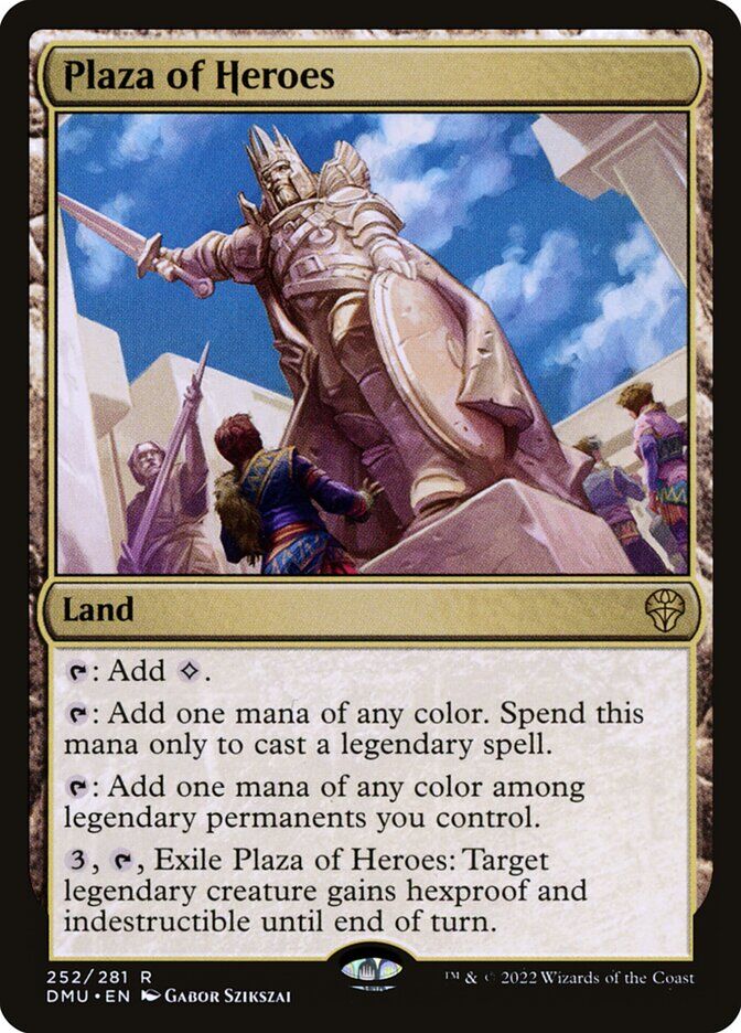 Plaza of Heroes - DMU 252 - Normal - EN - NM Plaza of Heroes - DMU 252 - Normal - EN - NM