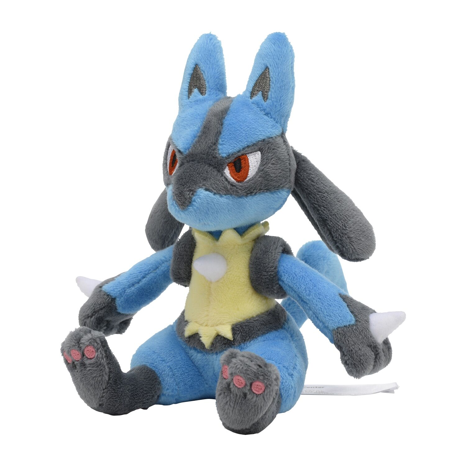 Lucario Sitting Cuties Plush - 15.5 cm