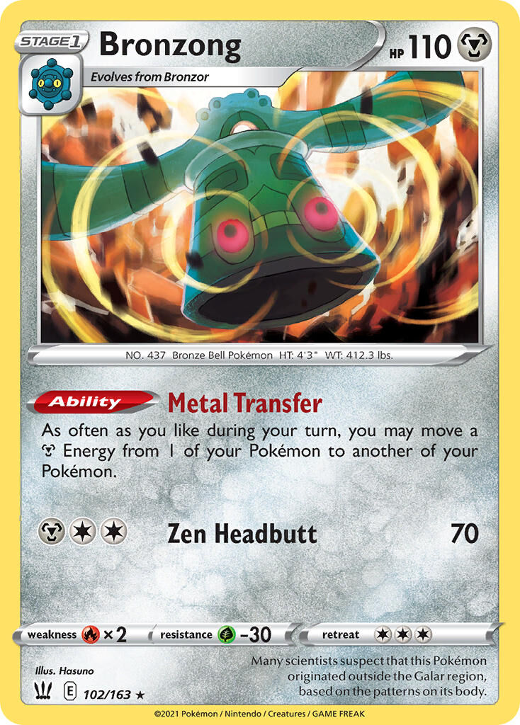 Bronzong - 102/163 - EN